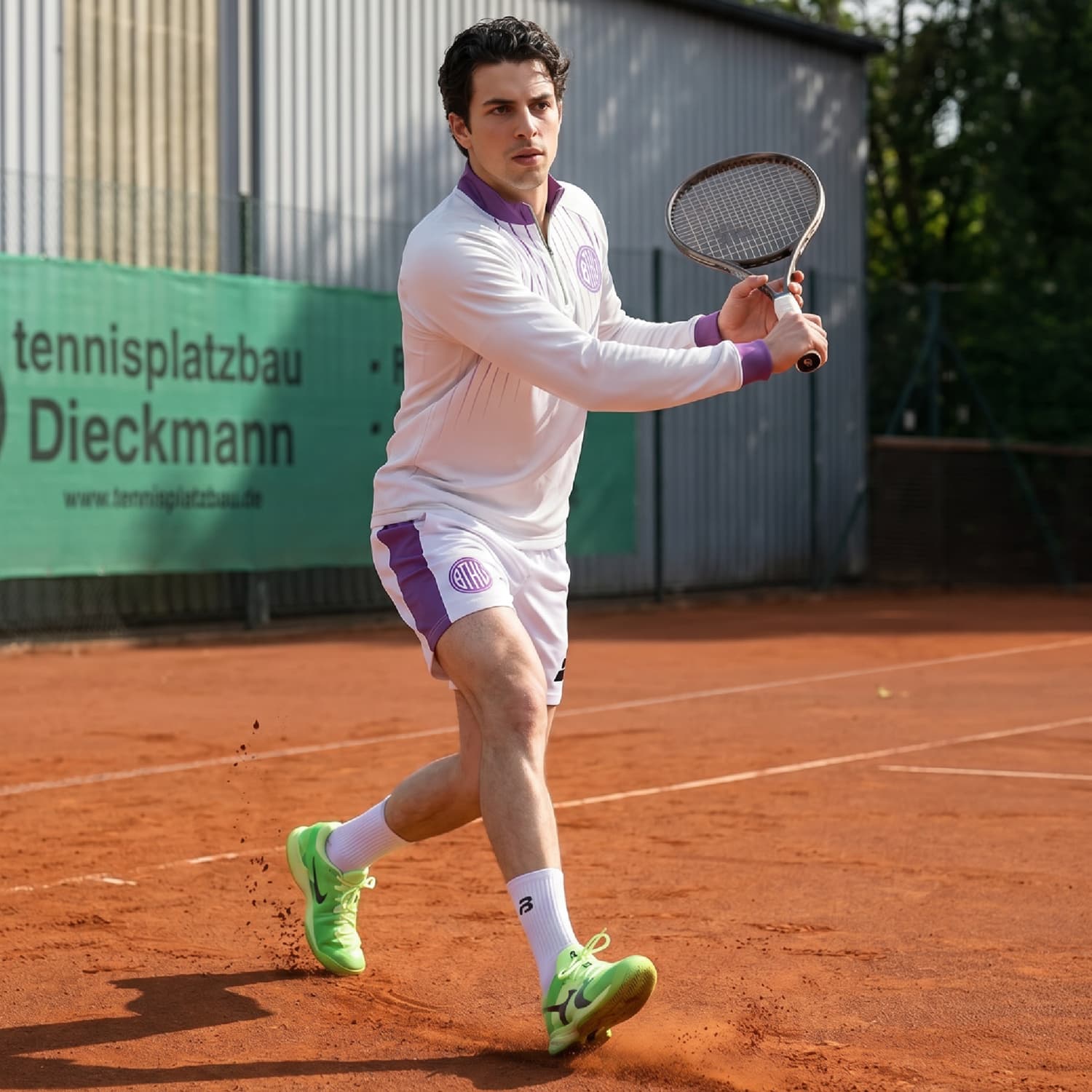 BTHV Tennis Herren Flow Longsleeve – In Aktion